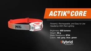 Petzl Actik Core 600 Lumens Rechargeable Headlamp 6 Petzl Actik Core 600 Lumens Rechargeable Headlamp - Image 4