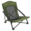 Alps Outdoorz Rendezvous Low-Profile Folding Chair -Wilderness Adventure alps rendezvous low profile folding chair dark green