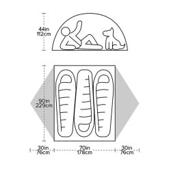 Big Agnes Blacktail 3 Person Tent -Wilderness Adventure big agnes blacktail 3 person tent 5