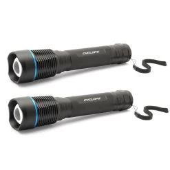 Cyclops Brontes 2000 Lumen Flashlight - 2 Pack