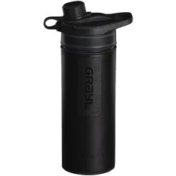 Grayl GeoPress Purifier 24oz Bottle -Wilderness Adventure grayl geopress purifier 24oz bottle covert black