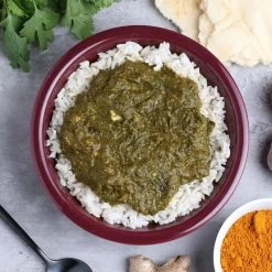 Heather's Choice Spinach Curry With Chicken & Rice -Wilderness Adventure heather s choice spinach curry with chicken and rice