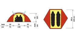Hilleberg Allak 2 Person Tent -Wilderness Adventure hilleberg allak floorplan