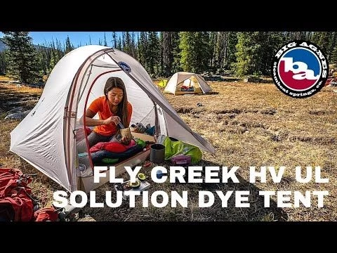 Big Agnes Fly Creek HV UL 2 Person Solution Dye Backpacking Tent 6 Big Agnes Fly Creek HV UL 2 Person Solution Dye Backpacking Tent - Image 4