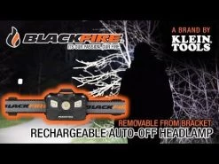BlackFire Rechargeable 400 Lumen Auto-Off Headlamp -Wilderness Adventure hqdefault 16 77