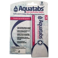 MSR Aquatabs 30 Pack Water Purification Tablets
