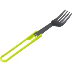 MSR Folding Fork -Wilderness Adventure msr foldingutencil fork green prtn