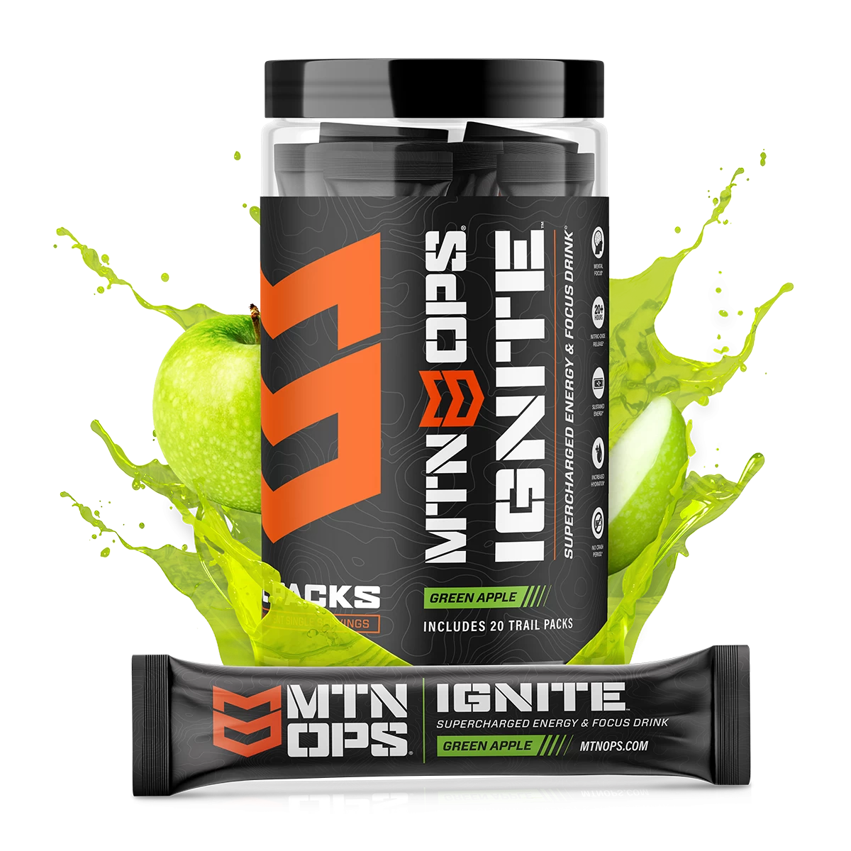 MTN OPS Ignite Trail Packs - Supercharged Energy And Focus 3 MTN OPS Ignite Trail Packs - Supercharged Energy And Focus