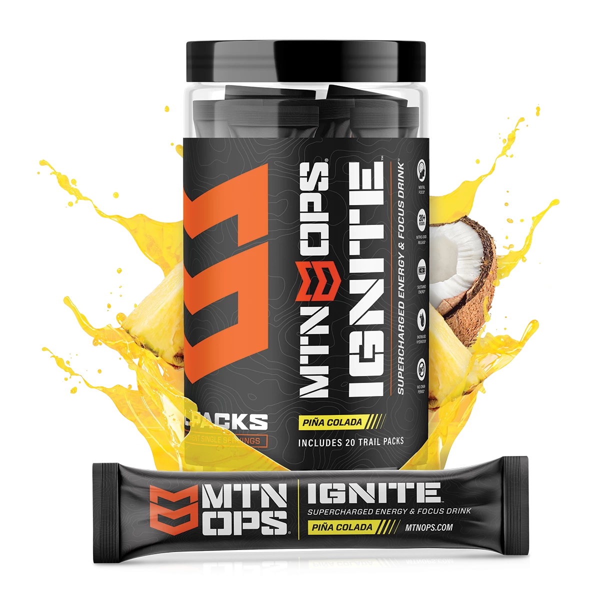 MTN OPS Ignite Trail Packs - Supercharged Energy And Focus 4 MTN OPS Ignite Trail Packs - Supercharged Energy And Focus - Image 2