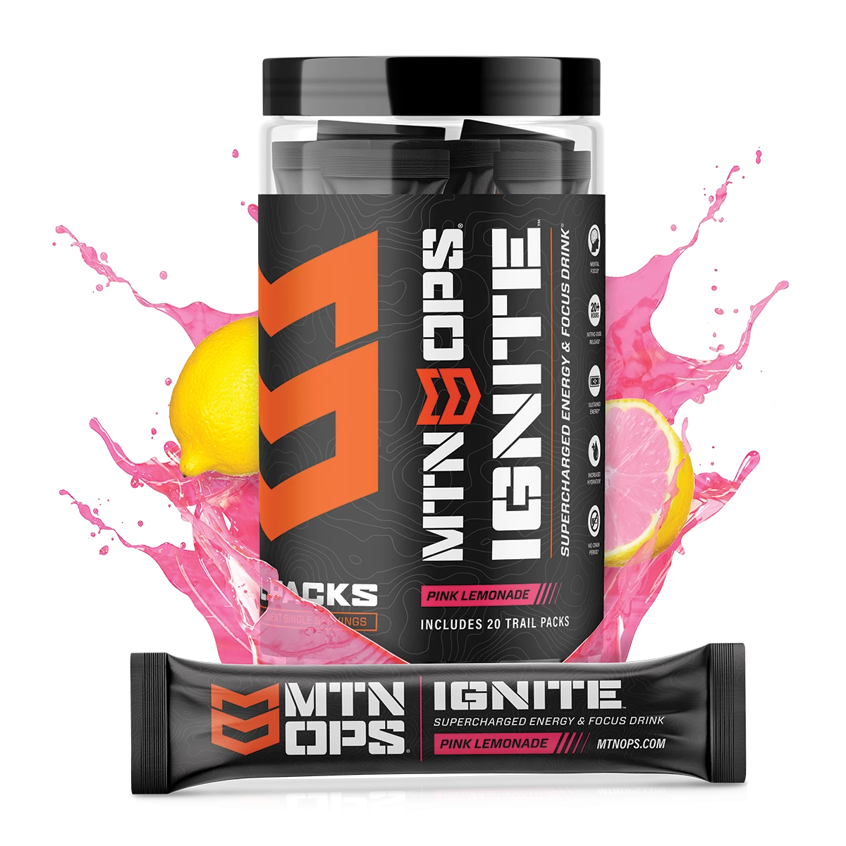 MTN OPS Ignite Trail Packs - Supercharged Energy And Focus 5 MTN OPS Ignite Trail Packs - Supercharged Energy And Focus - Image 3