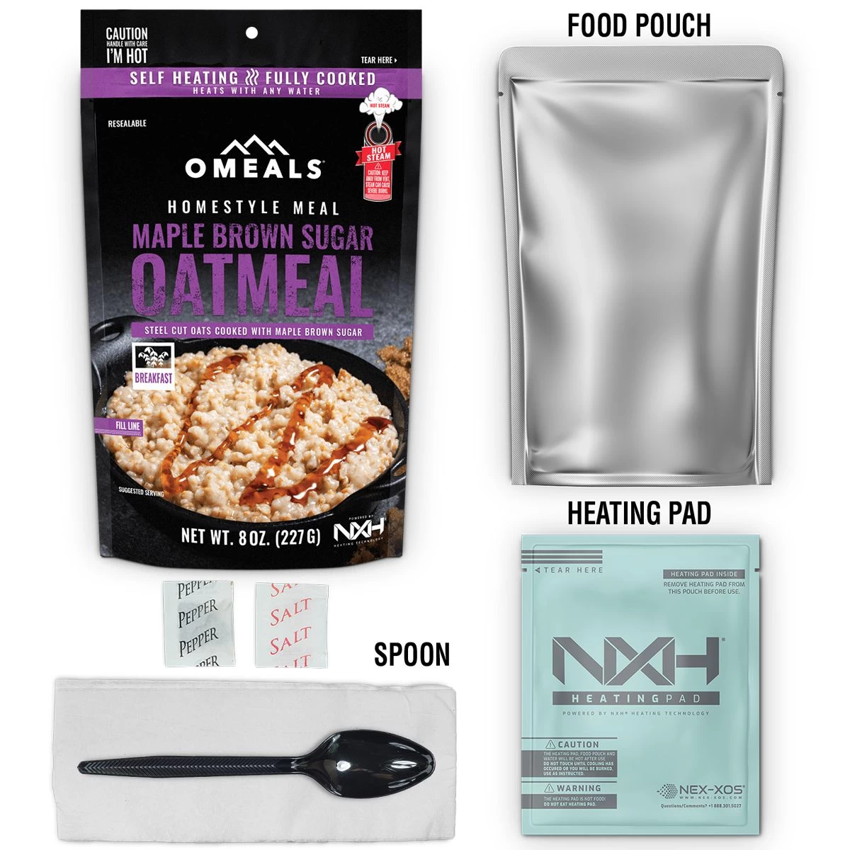 Omeals Maple Brown Sugar Oatmeal Homestyle Meal 5 Omeals Maple Brown Sugar Oatmeal Homestyle Meal - Image 3