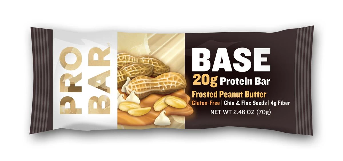 PROBAR Base Frosted Peanut Butter Protein Bar 3 PROBAR Base Frosted Peanut Butter Protein Bar