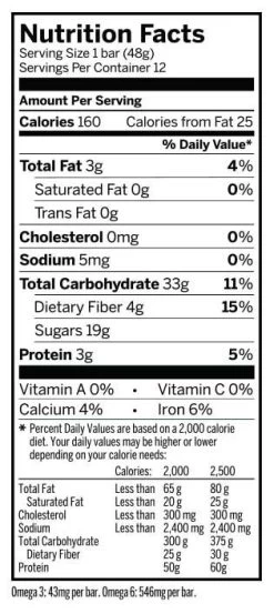 PROBAR Fuel Strawberry Superfood Energy Bar - 12-Pack -Wilderness Adventure probar strawberry fuel nutrition 1