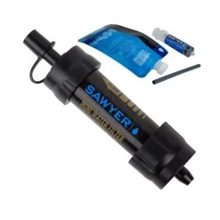 Sawyer Mini Water Filtration System -Wilderness Adventure sawyer mini black
