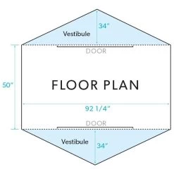 Stone Glacier Sky Scraper 2 Person Tent -Wilderness Adventure skyscraper2p floorplan 1024x1024 2x