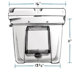 YETI Tundra 45 - Extreme Duty Cooler -Wilderness Adventure t45 side ext.1466447289