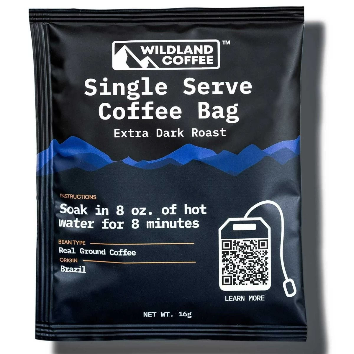 Wildland Coffee Extra Dark Roast Steepable Coffee Bags - 10 Pack 3 Wildland Coffee Extra Dark Roast Steepable Coffee Bags - 10 Pack