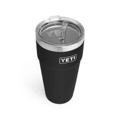Yeti Rambler 26oz Stackable Cup With Straw Lid 9 Yeti Rambler 26oz Stackable Cup With Straw Lid -Wilderness Adventure yeti rambler 26oz stackable cup with straw lid black
